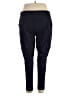 T by Talbots Solid Blue Active Pants Size 2X - photo 2