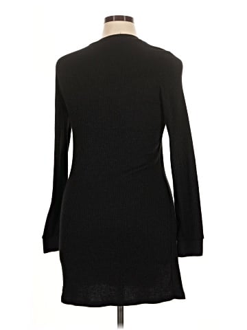 Self Contrast Casual Dress (view 2)