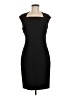 Tahari Solid Black Cocktail Dress Size 8 - photo 1