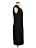 Tahari Solid Black Cocktail Dress Size 8 - photo 4