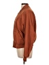 Divided by H&M 100% Polyester Solid Brown Jacket Size L - photo 5