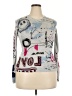 Desigual Silver Gray Pullover Sweater Size XL - photo 1