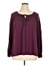 Grace & Lace Burgundy Pullover Sweater Size XL - photo 1