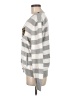 Express 100% Cotton Silver Cardigan Size M - photo 5