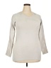 Athleta Silver 3/4 Sleeve T-Shirt Size XL - photo 1