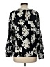 Maurices 100% Polyester Black Long Sleeve Blouse Size L - photo 2
