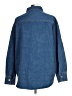 Assorted Brands 100% Polyester Stars Blue Denim Jacket Size L - photo 2