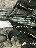 H&M 100% Viscose Stripes Black Dress Pants Size 4 - photo 8