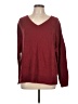 Lucky Brand Burgundy Pullover Sweater Size L - photo 1
