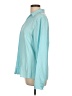White Stag Color Block Teal Long Sleeve Blouse Size L - photo 5