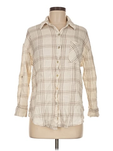 Love Notes Long Sleeve Button-Down Shirt (view 1)