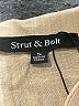 Strut & Bolt Solid Tan Romper Size S - photo 4