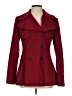 Donna Karan New York 100% Polyester Red Coat Size 2 - photo 1