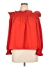Tuckernuck Red Long Sleeve Blouse Size XL - photo 1