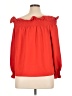 Tuckernuck Red Long Sleeve Blouse Size XL - photo 2