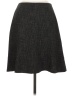 Classiques Entier Chevron-herringbone Gray Formal Skirt Size 8 - photo 1