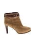 Tory Burch Tan Brown Ankle Boots Size 8 - photo 1