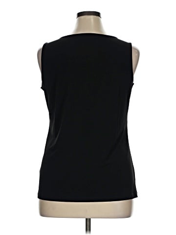 Susan Graver Sleeveless T-Shirt (view 2)