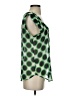 Pleione 100% Polyester Green Sleeveless Blouse Size XS - photo 4