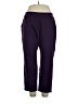 D&Co. Solid Purple Active Pants Size 1X (petite) - photo 1