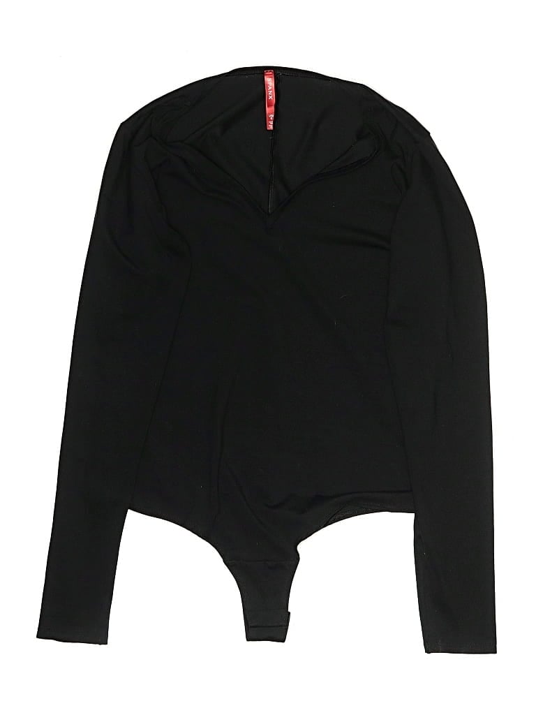 Pre-owned Spanx Bodysuit In Black
