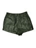 Mustard Seed Metallic Green Shorts Size M - photo 1