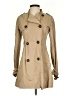 H&M Tan Trenchcoat Size 2 - photo 1