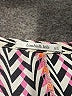 Bimba y Lola Chevron-herringbone Pink 3/4 Sleeve Blouse Size XS - photo 7