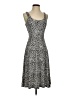 Old Navy Polka Dots Gray Cocktail Dress Size XS - photo 1