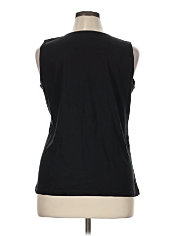 Christopher & Banks Sleeveless T-Shirt (view 2)
