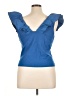 Left Coast by Dolan Blue Short Sleeve Top Size XL - photo 2