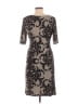 Connected Apparel Paisley Gray Cocktail Dress Size 10 (petite) - photo 2