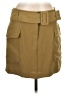Express Solid Tan Casual Skirt Size 12 - photo 1