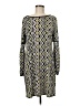 Laundry by Design Argyle Gray Casual Dress Size M - photo 1