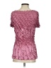 Assorted Brands Pink Short Sleeve Blouse Size S (estimated) - photo 2