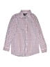 Vineyard Vines Performance Checkered-gingham Orange Pink Long Sleeve Button-Down Shirt Size 12 - photo 1