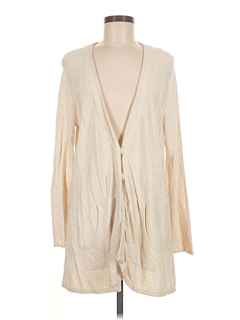 Pre-owned Purejill Cardigan Sweater In Tan