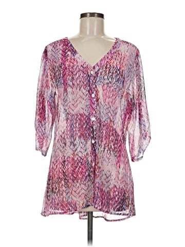 Mushka by Sienna Rose 3/4 Sleeve Blouse (view 1)