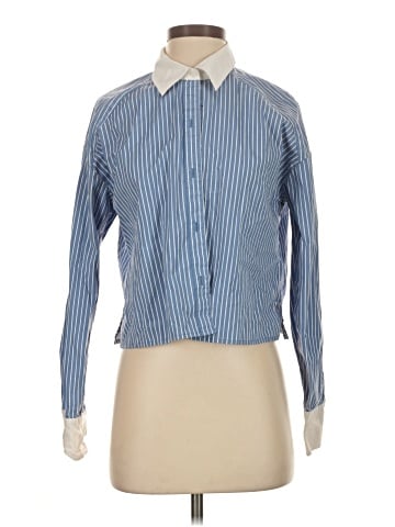 Express Long Sleeve Button-Down Shirt (view 1)