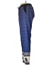 Freckles 100% Polyester Paisley Blue Casual Pants Size M - photo 5