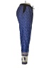 Freckles 100% Polyester Paisley Blue Casual Pants Size M - photo 4