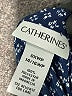 Catherines 100% Polyester Polka Dots Blue 3/4 Sleeve Blouse Size 16W - photo 7