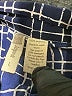 Japna 100% Polyester Checkered-gingham Blue Long Sleeve Blouse Size L - photo 7