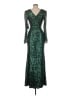 Xscape Green Cocktail Dress Size 6 - photo 2