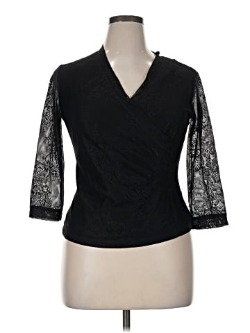 Bisou Bisou 3/4 Sleeve Top (view 1)