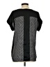 MICHAEL Michael Kors Chevron-herringbone Black Short Sleeve Blouse Size S - photo 2