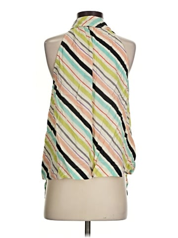 Maeve Sleeveless Button-Down Shirt (view 2)