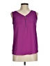 Apt. 9 100% Polyester Purple Sleeveless Blouse Size M - photo 1