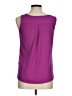 Apt. 9 100% Polyester Purple Sleeveless Blouse Size M - photo 2
