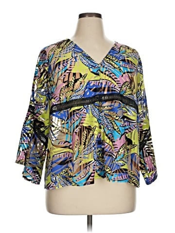 IMAN 3/4 Sleeve Blouse (view 1)